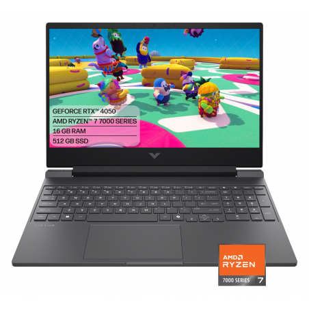 HP Victus 15 – Ryzen 7 7445HS, RTX 4050, 16GB, 512GB SSD,...